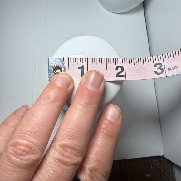 White Ceramic Hobnail Salt & Pepper Shakers, You're the Salt To My Pepper - Picture 7 of 7